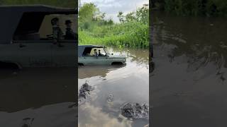УАЗ wpl c94 после полного апгрейда: тест в болоте