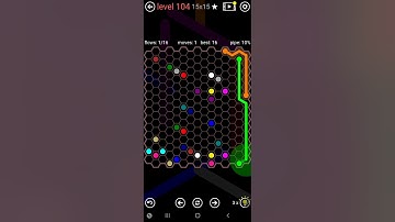 How To Solve Flow Free Hexes Premium 15x15 Mania Level 104 Board Walk Through Solution Walkthrough