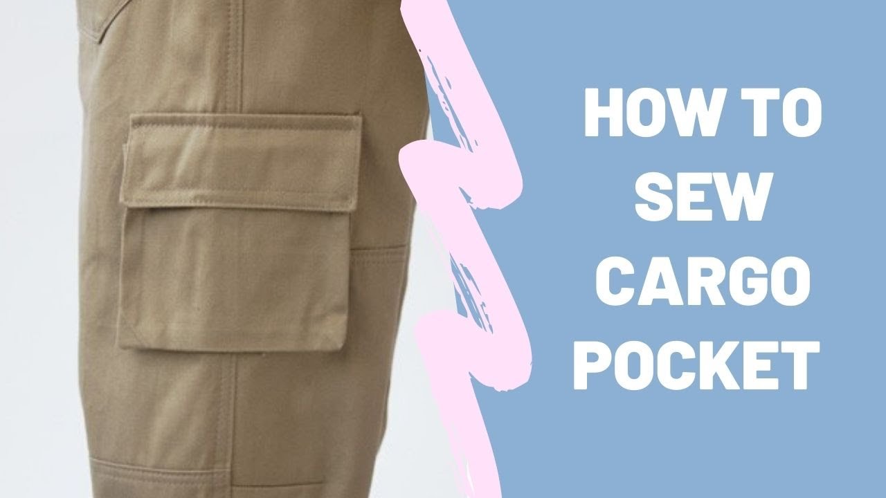 How to sew cargo pockets - YouTube