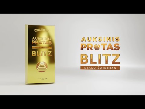 Stalo žaidimas „Auksinis protas. BLITZ“