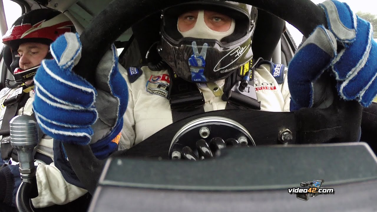 Rallye des Vignes de Régnié Durette 2015 - camera Cédric Robert Peugeot 207 S2000