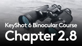 KeyShot 6 Binocular Course / Chapter 2.8 / Hard Shiny Plastic screenshot 4