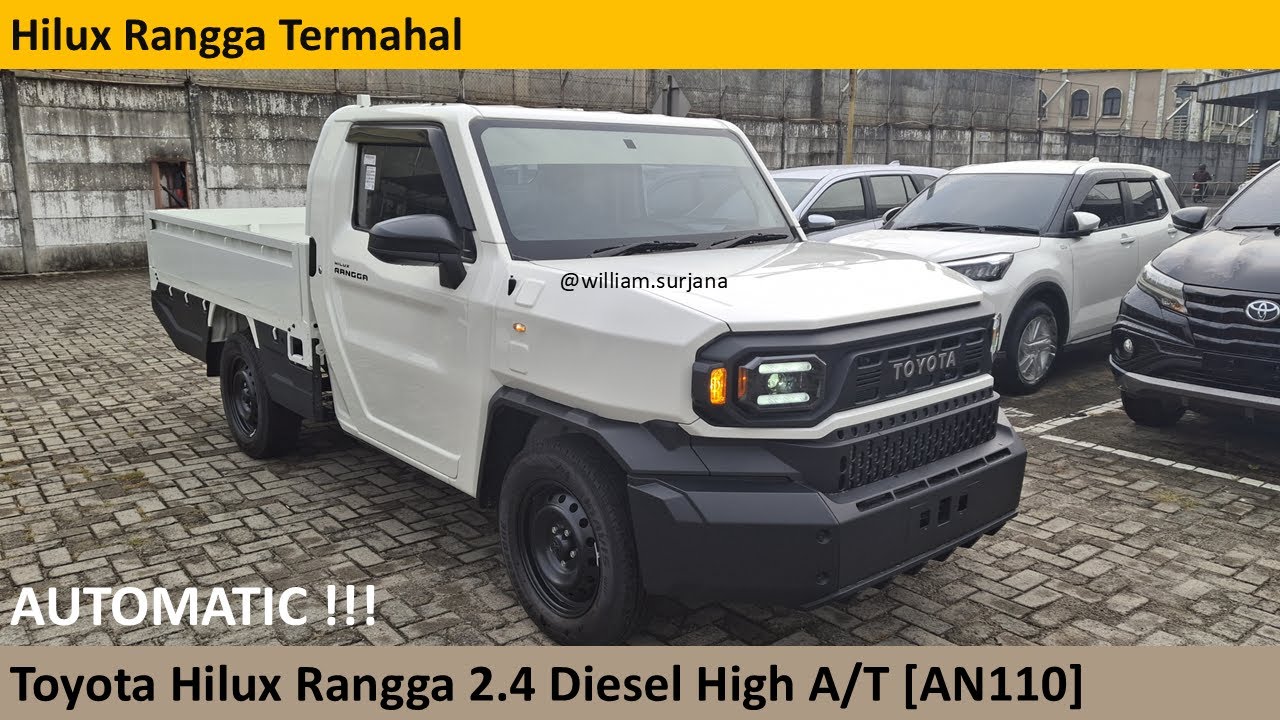 Toyota Hilux Rangga Pick Up High 2.4 Diesel A/T [AN110] review ...