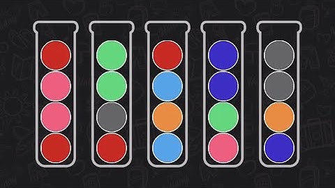 Ball Sort Puzzle Level 93 Solution