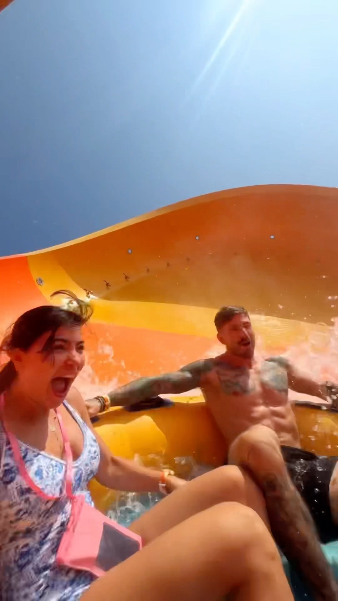 We survived the worlds largest waterpark ?