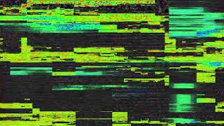 Glitch Green Screen Footage With Sound