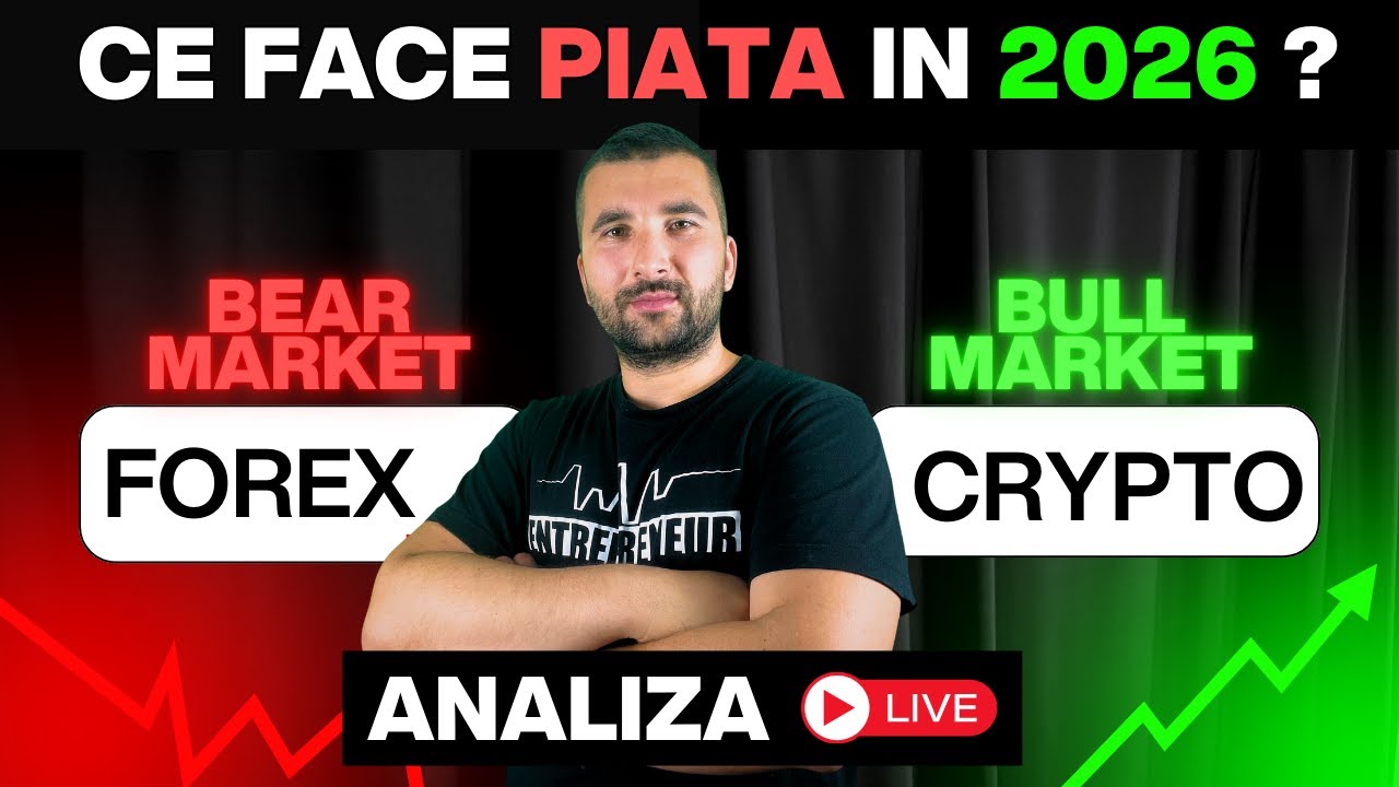 Ce face Piata in 2026? Analiza LIVE Forex & Crypto