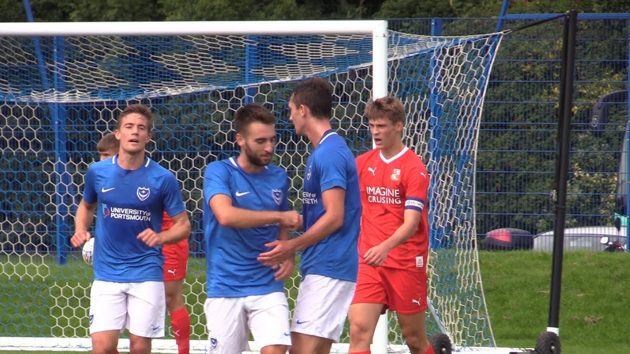Goals: Pompey put three past Swindon Town in friendly football score