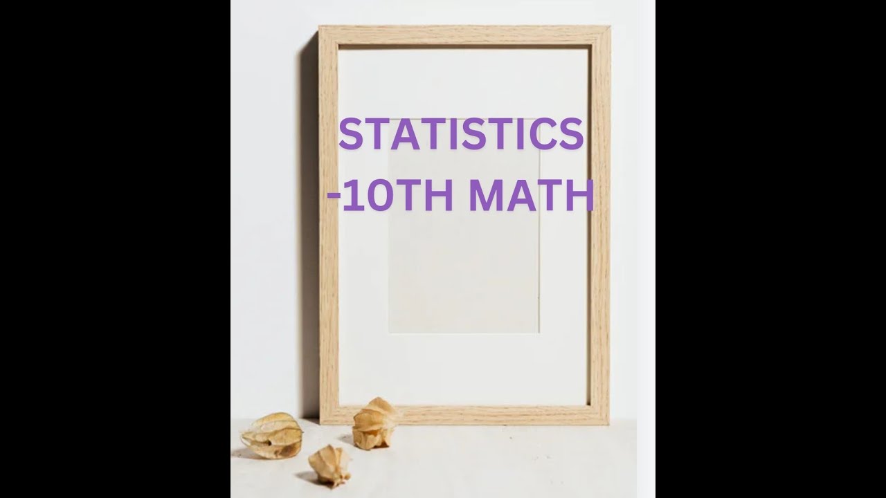 Class 10 Maths Ex13 1 Statistics Solutions