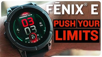 fēnix® E: één sterke trainingspartner