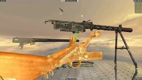 Madsen Light Machine Gun - Step By Step Disassembly & Reassembly