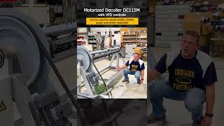 Motorized Decoiler DC115М - Operating of Limit Switch in Automatic Mode - Part 3 0086 #shorts #usa