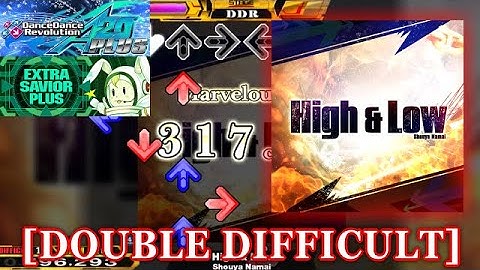【DDR A20 PLUS】 High & Low [DOUBLE DIFFICULT] 譜面確認＋クラップ