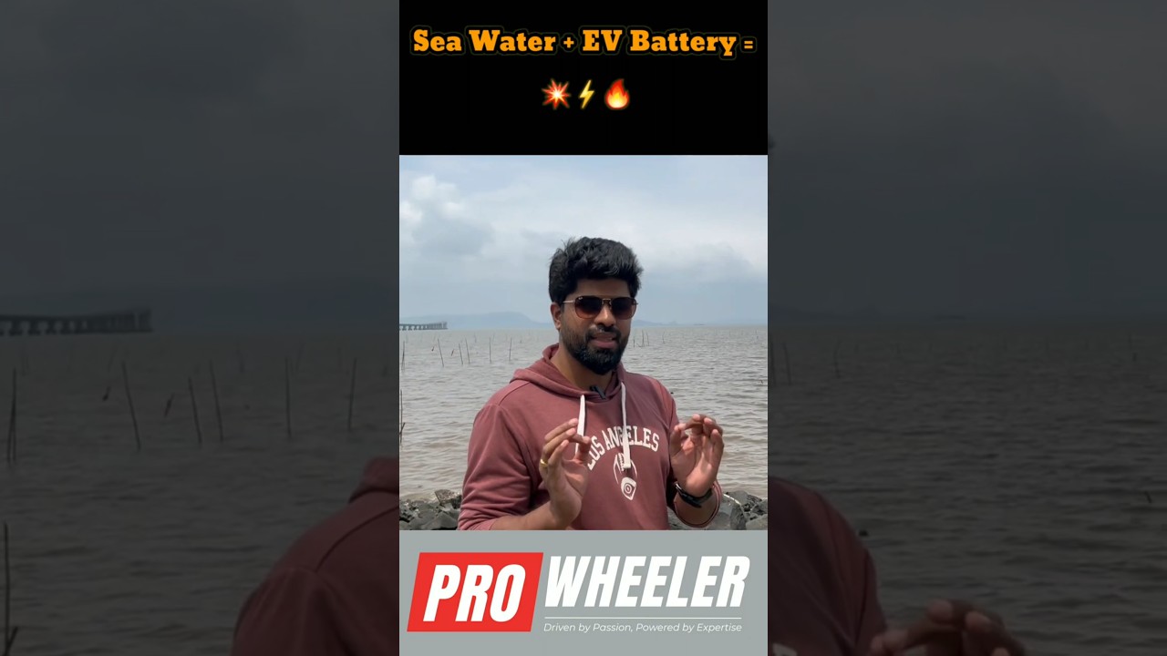 Sea Water + Electric Vehicle = Major Risk     