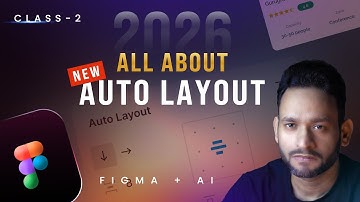 Figma 2026 with AI – Class 2 | Learn Complete Auto Layout for Beginners (Hindi) #figma #ai #uidesign