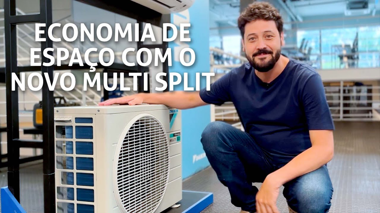 Economia de espaço com o novo Multi Split Lite Smart R-32
