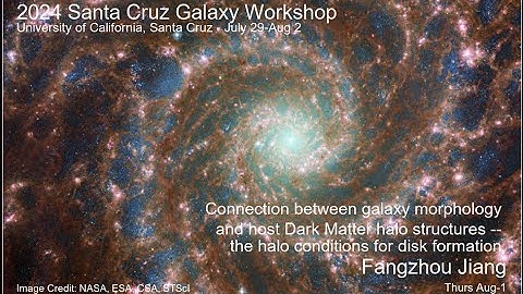 2024 UCSC Galaxy Workshop: Fangzhou Jiang Connection between galaxy morphology and host Dark...