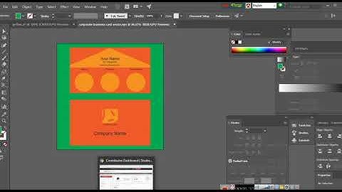 How to submit corporate business card design on shutterstock
