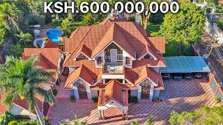 Inside A KSH. 600,000,000 LUXURIOUS MODERN MEGA MANSION With An Infinity Pool in #Runda |#housetour