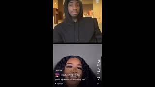Monique says Derick had secret conversation with trans women. He says she mad he making moves solo.