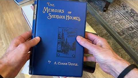MRB Catalogue: Conan Doyle, The Memoirs of Sherlock Holmes (1894 [1893])