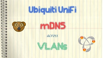 Ubiquiti UniFi - mDNS across VLANs (Multicast DNS/avahi/bonjour/airplay)