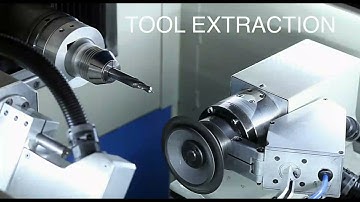 5 Axis NU5A Automatic Sharpening Machine -Advanced grinding, editing and check done by the software