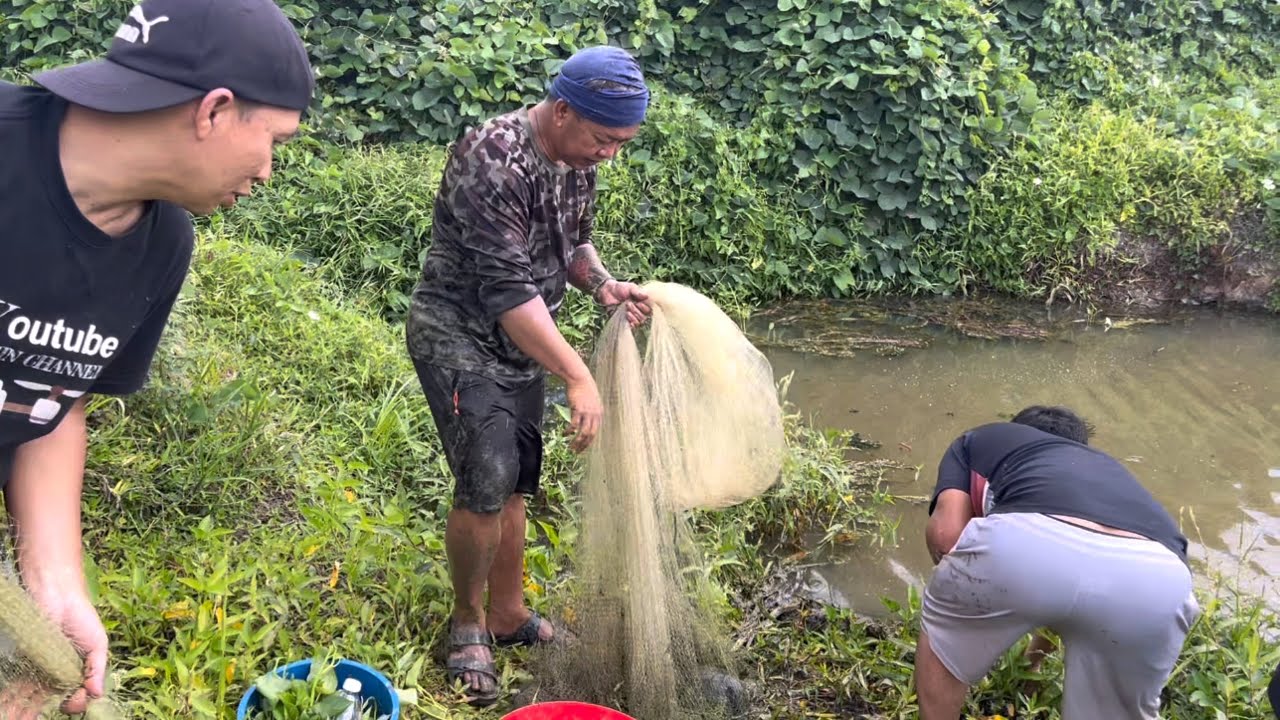 Ловля креветок и поимка черепахи (Часть 2)