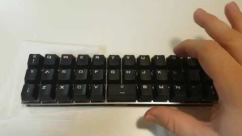 Zealio 67g switches on my 30% keyboard