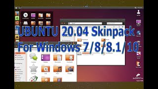 UBUNTU 20.04 Skinpack For Windows 7/8/8.1/10 || UBUNTU Skinpack Kasa Download kara By Teckno Faiz