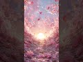 癒される、美しく舞い散る桜#aiショート動画