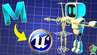 How to Make A 3D CHARACTER for Your Game (Maya to UE4) Chapter 3: Rigging the Character