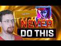 5 TERRIBLE Beginner Mistakes That Ruin Your Account Progress! - Raid Shadow Legends
