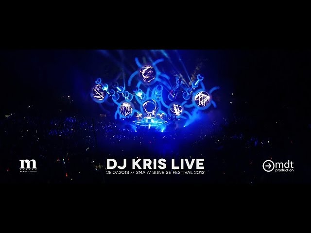 SUNRISE FESTIVAL 2013 // DJ KRIS LIVE // SMA class=