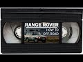 Range rover classic  offroad driving the rather exceptional way howto offroad rangerover