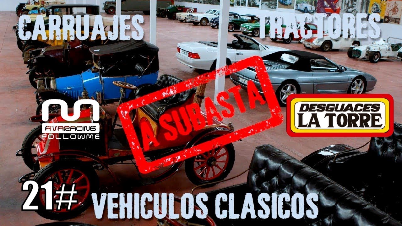 Se subasta💸LA COLECCION de coches Desguaces LA TORRE por una FORTUNA😱