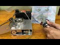 IAI Rotary table actuator with stepping motor, testing.