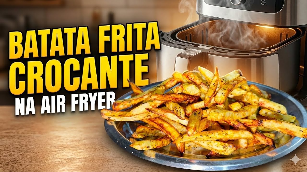 MELHOR FORMA DE FAZER BATATA FRITA NA AIR FRYER