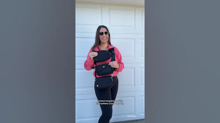 review/comparison lululemon everywhere crossbody bag, camera bag, belt bag #lululemon