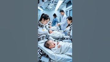 AI Robots Raising Babies – The Future of Parenting? 🤖👶#robots #robot