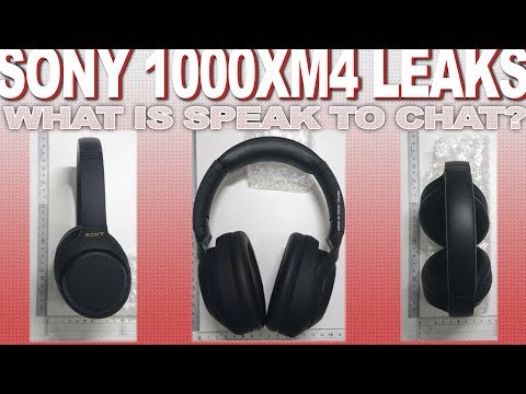 New Sony WH-1000XM4 Leaks  New Mystery Feature And My Thoughts