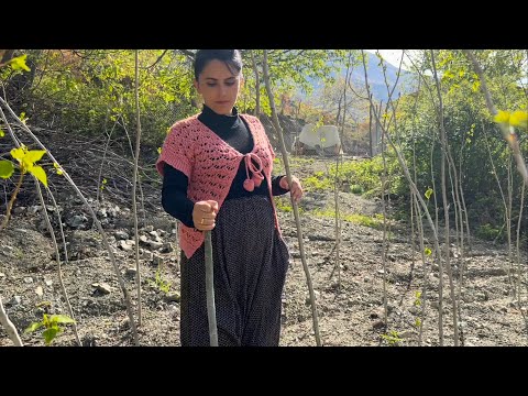 Yabani Otlar Toplama / Odun Ateşinde Yemek Ve Çay / Günlük Köy Vlog