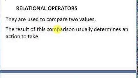 QBASIC Programming Tutorial – 6 – Relational Operators