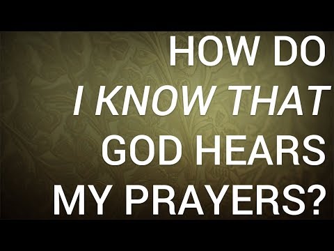 Video: Hoe weet je dat God je gebed verhoort?