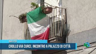 Barletta Crollo Via Curci, Incontro A Palazzo Di Città Tg Teleregione 26 06 2021