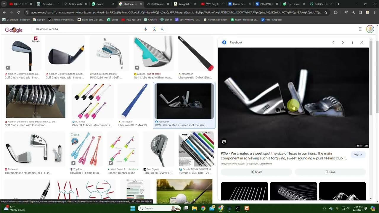 The difference between blades and cavity back golf clubs YouTube