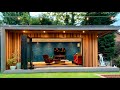 Owl Garden Studio: from start to finish, timelapse video of a timber frame garden room being built