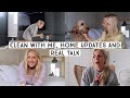 CLEAN WITH ME, HOME UPDATES, AND REAL TALK