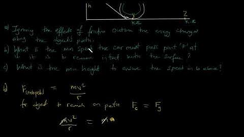 CXC Physics Worked Example  - Energy and Forces