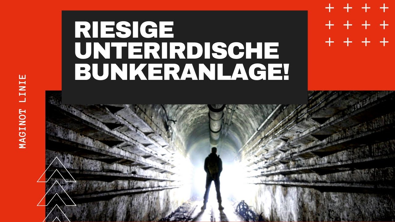 Огромный подземный бункер! Линия Мажино 2 мировая война